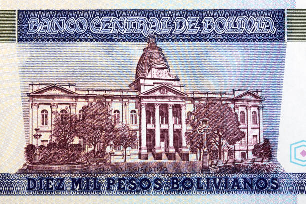 istock Legislative palace from old Bolivian money 1343765813