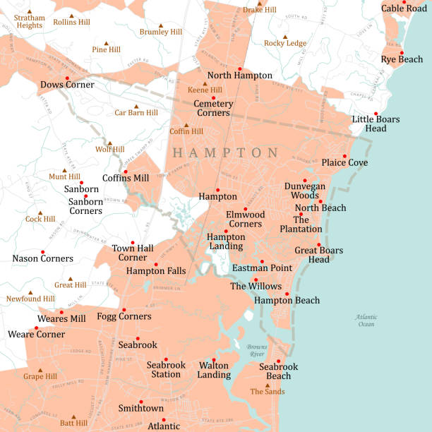 Hampton Vector 90+ Hampton Map Stock Illustrations, Royalty-Free Vector Graphics ...