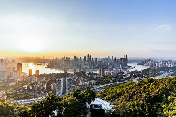 istock Panorama of Chongqing Yangtze River 1343772738