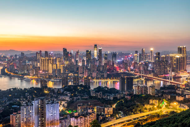 istock Panorama of Chongqing Yangtze River 1343772799