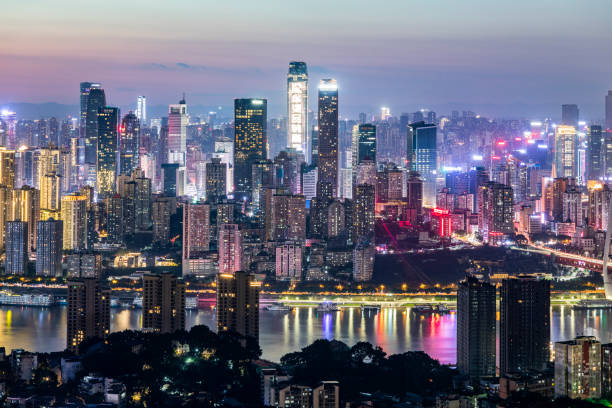 istock Panorama of Chongqing Yangtze River 1343772804