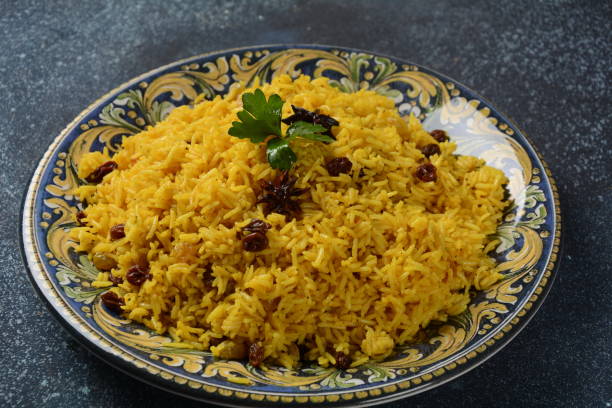 istock Cumin rice or Jeera Rice is a popular Indian main course item made using Basmati rice with basic spices 1343781190