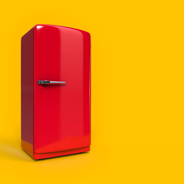 istock Colorful Fridge - Isolated Cooler 1343785820