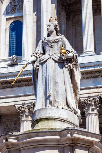 istock Queen Anne statue erected in 1712  outside St Paul's Cathedral 1343790680