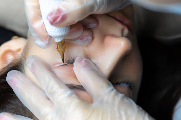 istock permanent makeup of eyelashes tattooing 1343795885