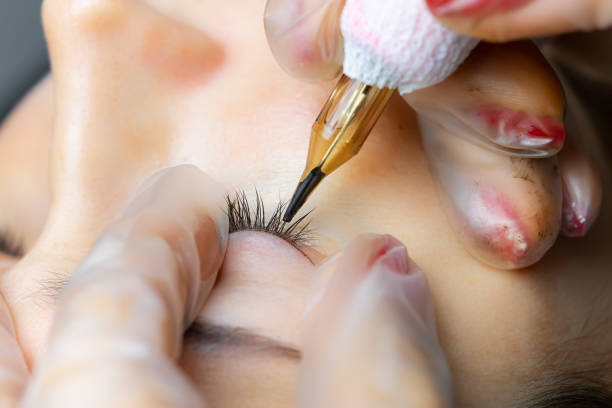 istock permanent makeup of eyelashes tattooing 1343796192