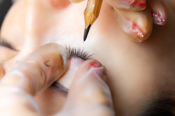 istock permanent makeup of eyelashes tattooing 1343798974