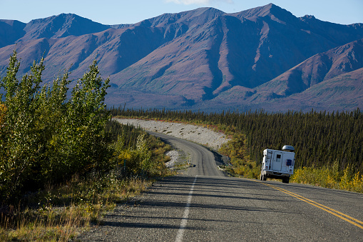No road is long with good company - on the way to Fairbanks from Tok, AK, US