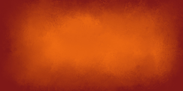 Abstract autumn red orange background with soft transitions. Smoky orange autumn rust-colored background