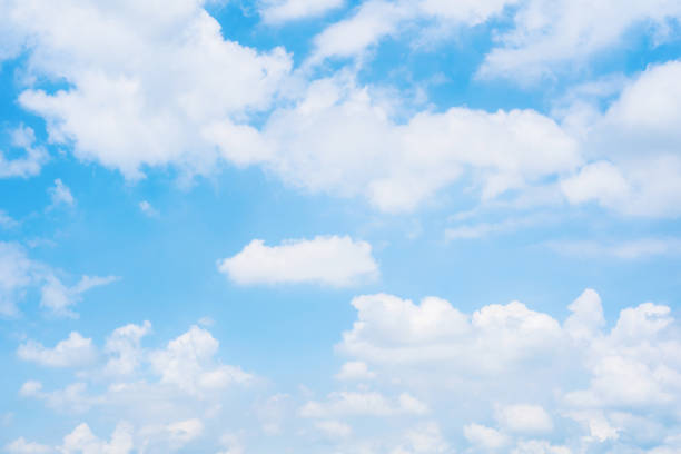 istock beautiful blue sky with clouds background. Sky clouds. Sky with clouds weather nature cloud blue 1343809283