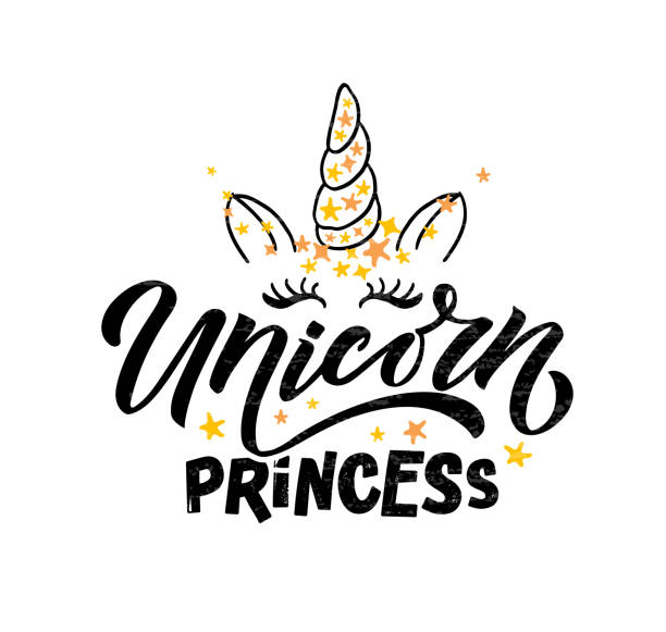 Hand sketched unicorn princess vector illustration with lettering typography quotes. Motivational quotes concept for children t-shirt print. Unicorn logotype, badge, icon. Unicorn logo, banner, flyer. eps 10 Hand sketched unicorn princess vector illustration with lettering typography quotes. Motivational quotes concept for children t-shirt print. Unicorn logotype, badge, icon. Unicorn logo, banner, flyer. eps 10. unicorn logo stock illustrations