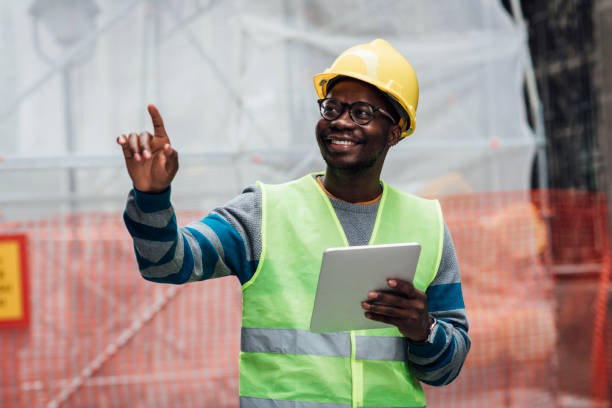 istock Portrait of an African American engineer enjoying his work 1343827561
