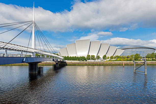 SEC Armadillo, River Clyde, Glasgow, Scotland stock photo
