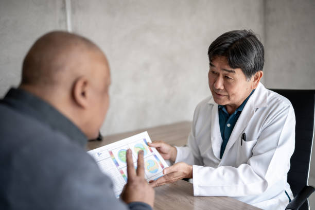 istock Doctor talking to patient during medical appointment 1343839286