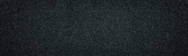 istock Wide black texture. Dark gray textured surface panorama. Abstract grey panoramic background 1343844527