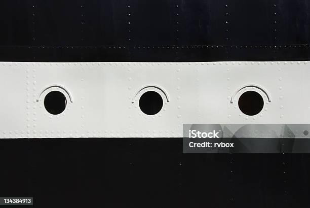 Ship Porthole Stock Photo - Download Image Now - Black And White, Circle, Close-up