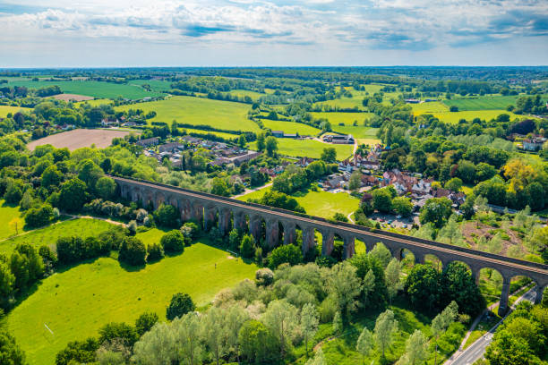 viadotto chappel - essex foto e immagini stock