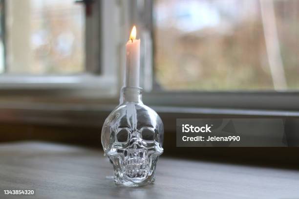 Halloween Decoration Stock Photo - Download Image Now - Halloween, Beige, Home Decor
