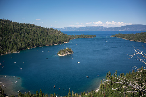 Emerald bay state park in Lake Tahoe