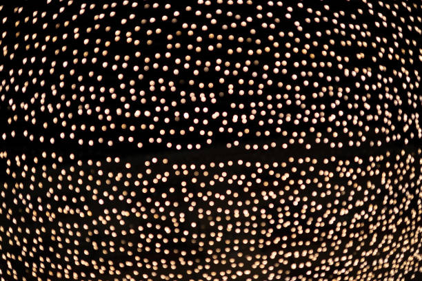 istock Bokeh of christmas lights. 1343857163