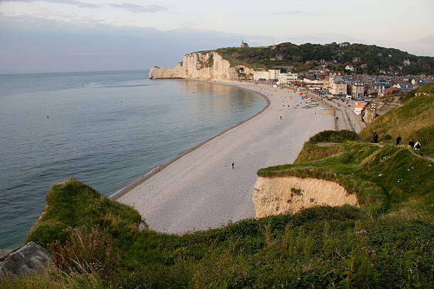 istock Etretat beach in Normandy, France 134385901