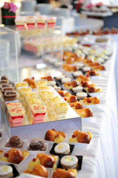 istock Pastry dessert buffet during the wedding reception 1343859196