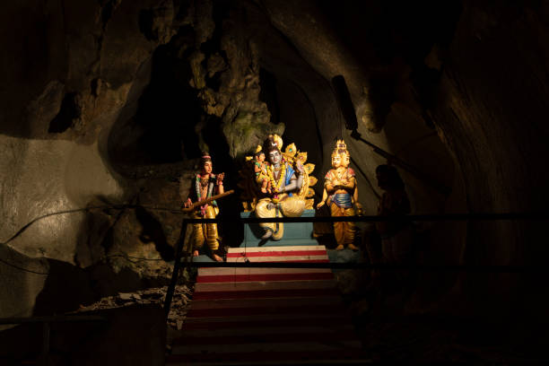 istock Hindu gods inside the Batu Caves, Malaysia 1343862407