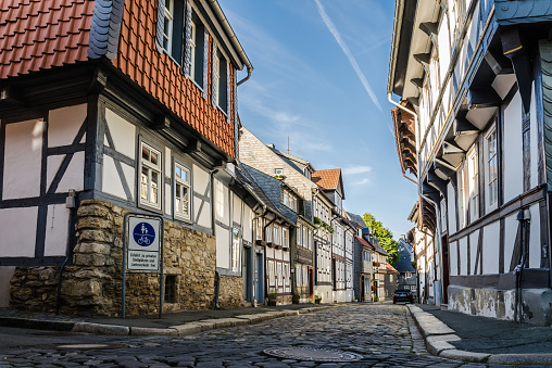 Alley in the old town of Goslar