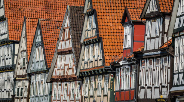 Half-timbered houses in Celle