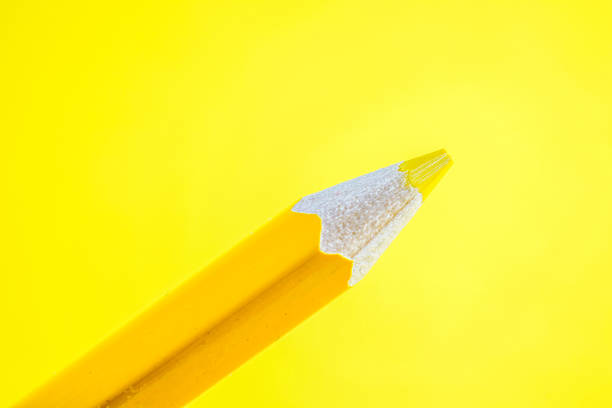 istock pencils with plain paper as a background with copy space, structure and colorful crayons 1343872699