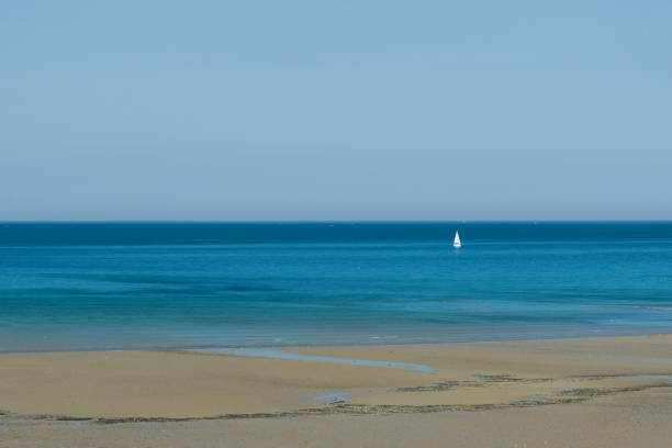 istock Idyllic view on a sunny summer beach 1343880950