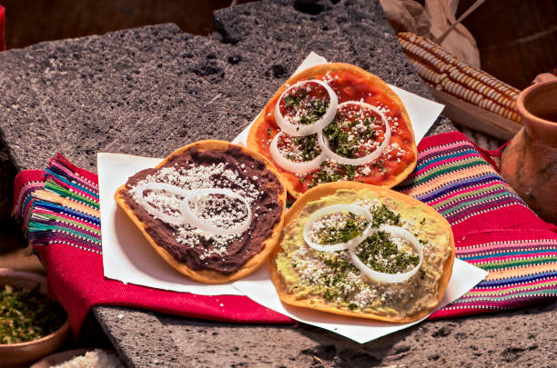 Tostadas, Guatemalan food.