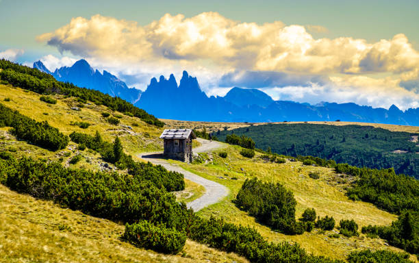 view at the Reinswald Sattele in Italy - photo