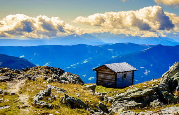 istock view at the Reinswald Sattele in Italy 1343886110