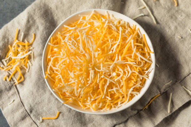 istock Organic Shredded Mexican Cheese Mix 1343887744