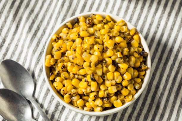 istock Organic Yellow Roasted Sweetcorn 1343887913