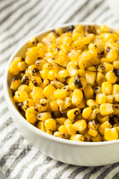 istock Organic Yellow Roasted Sweetcorn 1343887917
