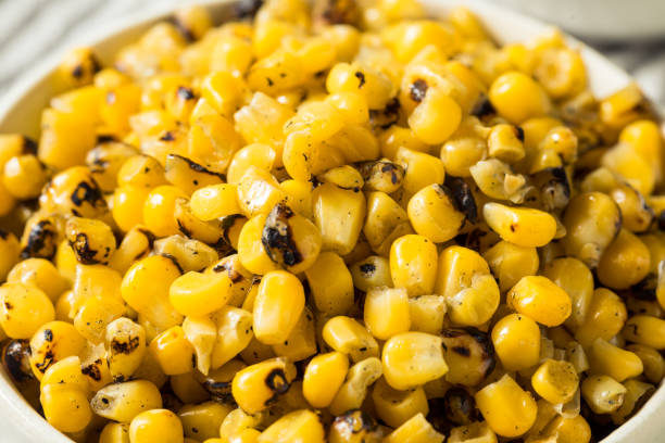 istock Organic Yellow Roasted Sweetcorn 1343887931