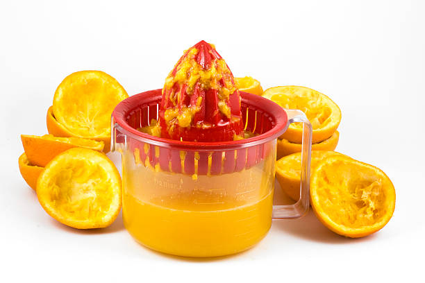 オレンジ juicer ストックフォト