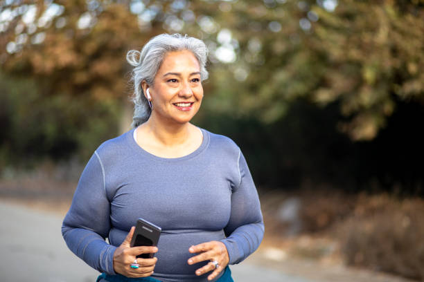 istock Mexican Woman Jogging 1343896820