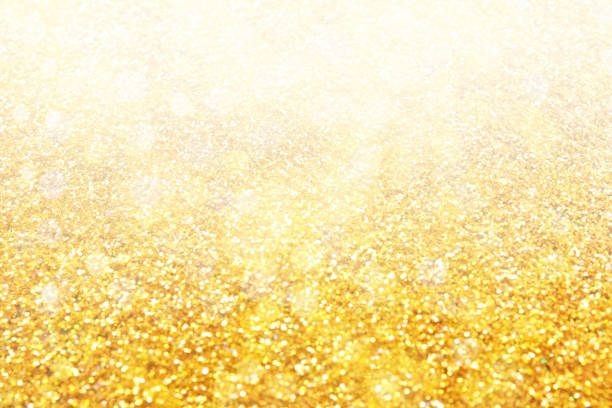 istock Blurred view of gold glitter as abstract background, bokeh effect 1343897036