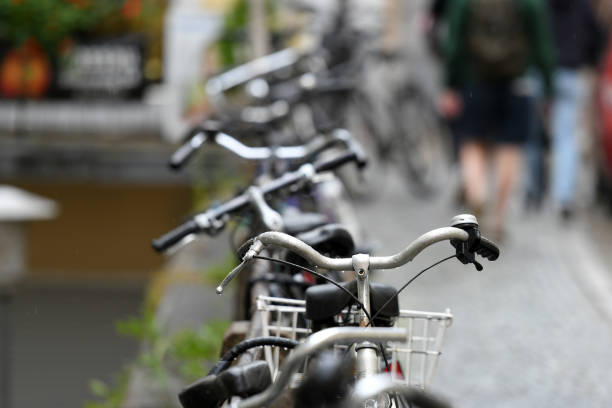 istock Bicycles in Passau 1343897081