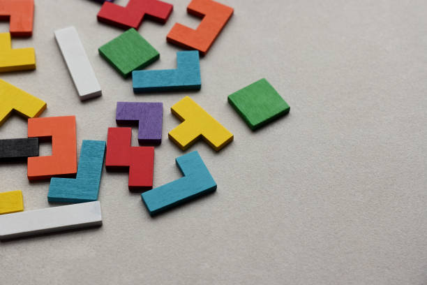istock Wooden Geometric Shapes, Toy Blocks 1343906714