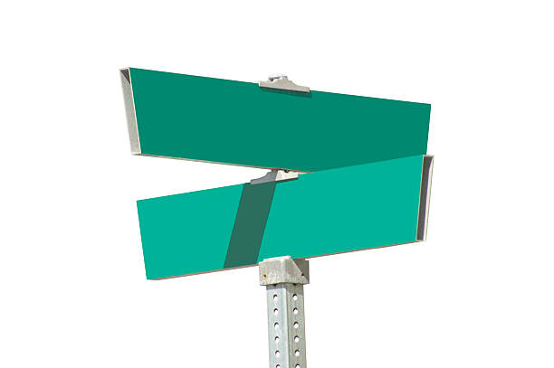 istock Cross street sign 134391165