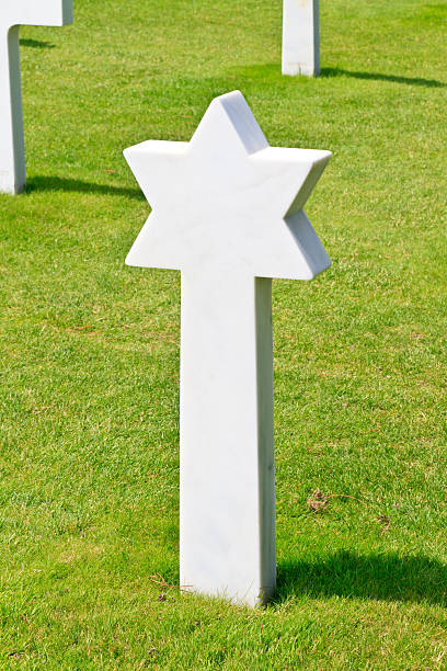 istock Marble Star of David - Fallen Soldier 134392218