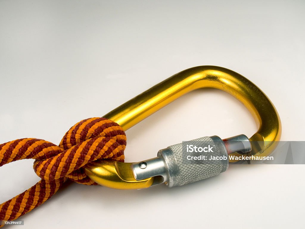Rope Lock Figure Eight Stock Photo - Download Image Now - Absence