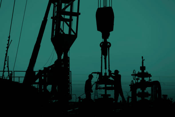 istock the oil workers are working 1343953023