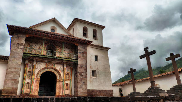 istock Sistine Chapel of America, Andahuaylillas in Cusco, Peru 1343985965