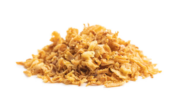 istock Pieces of fried onions 1343990436