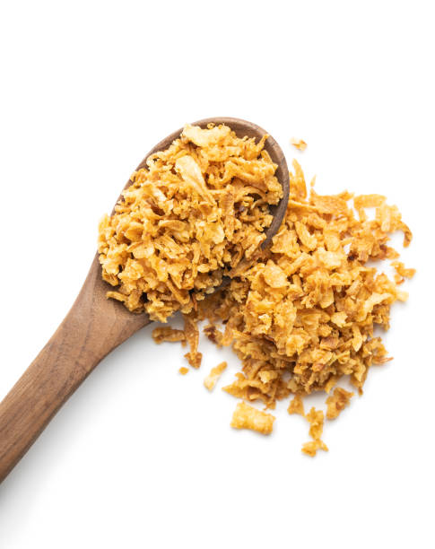 istock Pieces of fried onions 1343990463